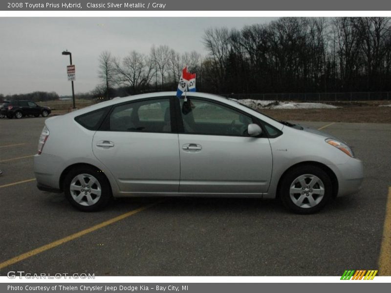 Classic Silver Metallic / Gray 2008 Toyota Prius Hybrid