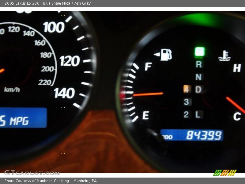 Blue Shale Mica / Ash Gray 2005 Lexus ES 330