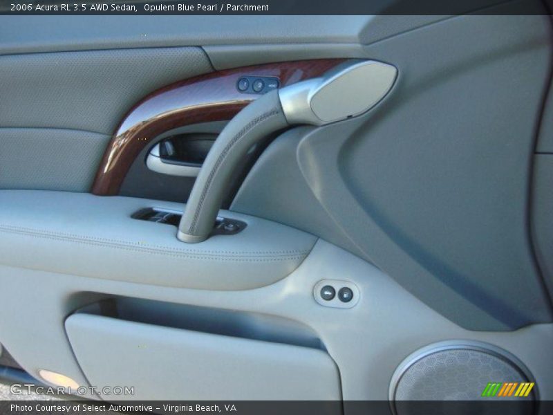 Opulent Blue Pearl / Parchment 2006 Acura RL 3.5 AWD Sedan