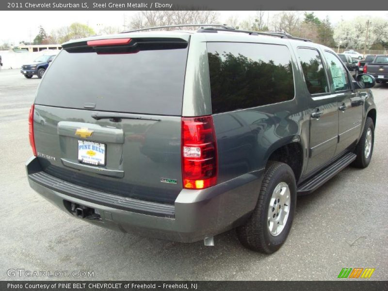 Steel Green Metallic / Ebony 2011 Chevrolet Suburban LS