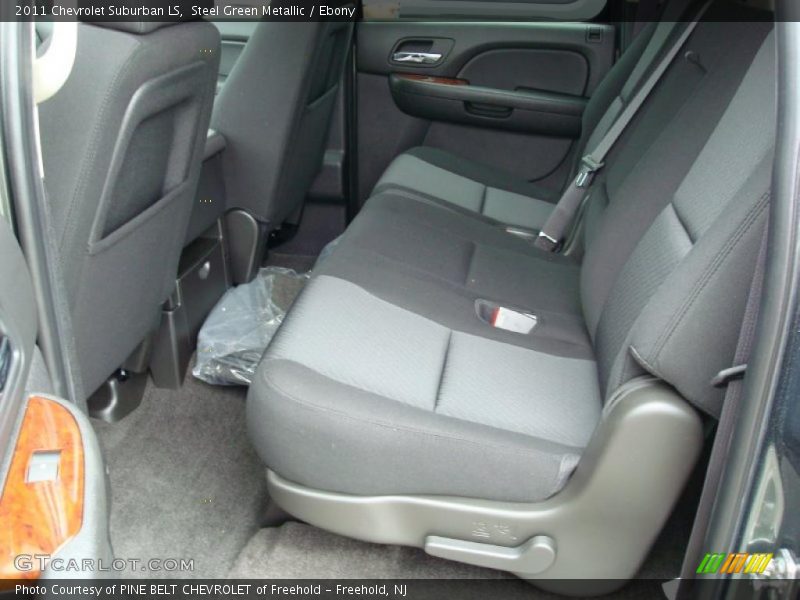 Steel Green Metallic / Ebony 2011 Chevrolet Suburban LS
