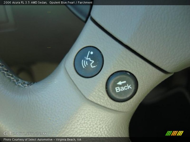 Opulent Blue Pearl / Parchment 2006 Acura RL 3.5 AWD Sedan