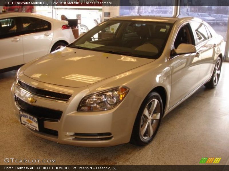 Gold Mist Metallic / Cocoa/Cashmere 2011 Chevrolet Malibu LT