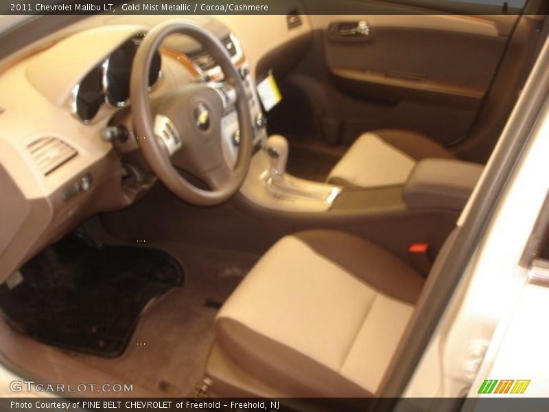Gold Mist Metallic / Cocoa/Cashmere 2011 Chevrolet Malibu LT