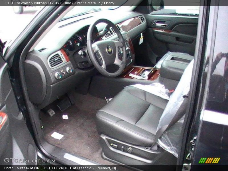 Black Granite Metallic / Ebony 2011 Chevrolet Suburban LTZ 4x4