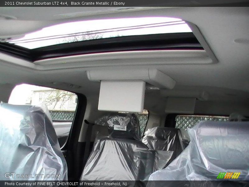 Black Granite Metallic / Ebony 2011 Chevrolet Suburban LTZ 4x4