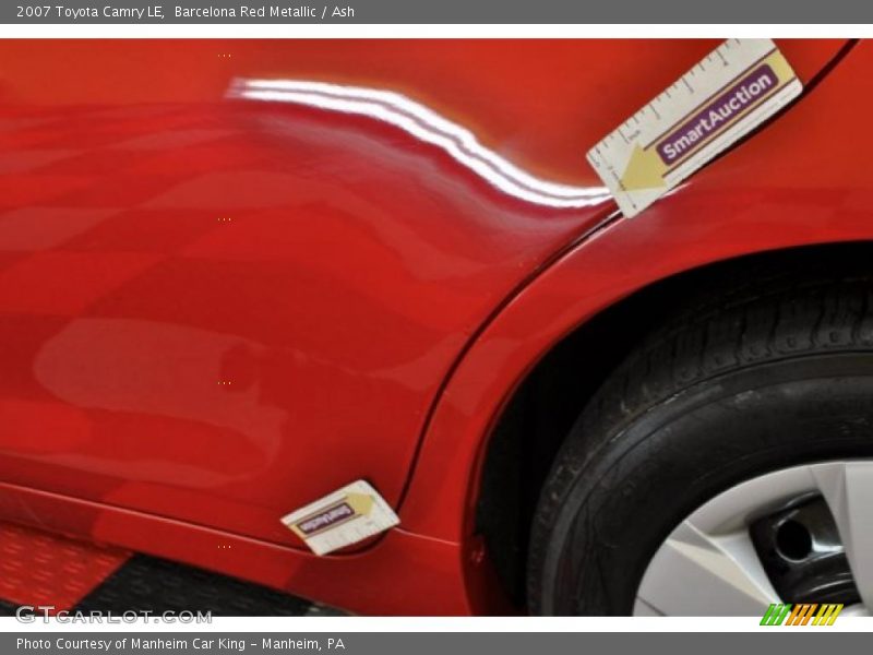 Barcelona Red Metallic / Ash 2007 Toyota Camry LE