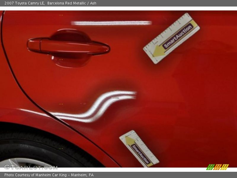 Barcelona Red Metallic / Ash 2007 Toyota Camry LE