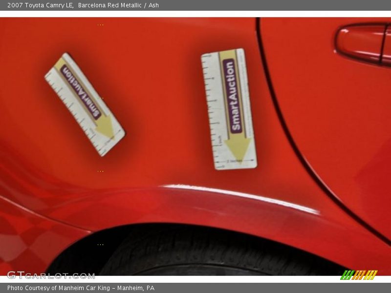 Barcelona Red Metallic / Ash 2007 Toyota Camry LE