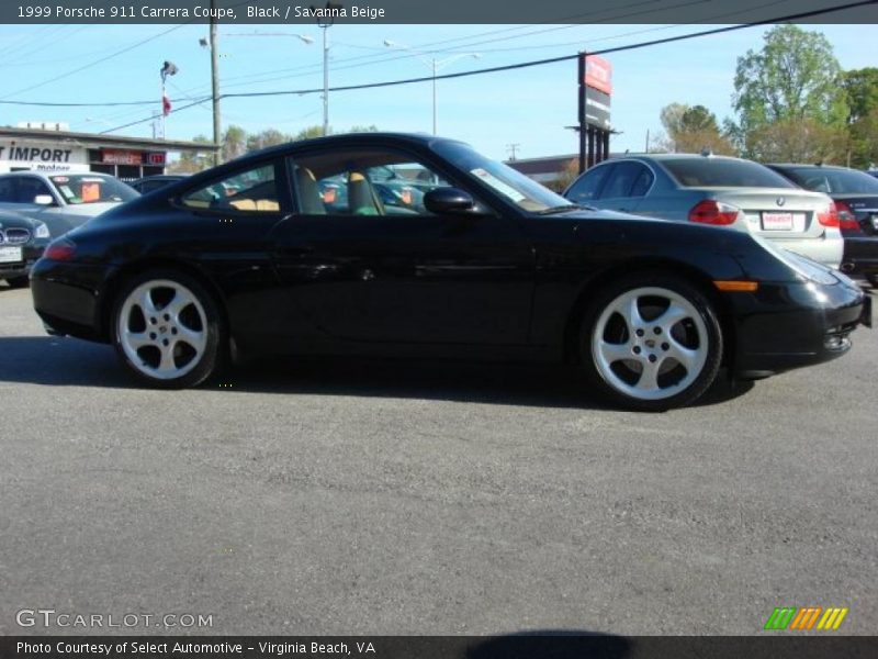 Black / Savanna Beige 1999 Porsche 911 Carrera Coupe