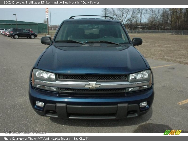 Indigo Blue Metallic / Dark Pewter 2002 Chevrolet TrailBlazer LT 4x4