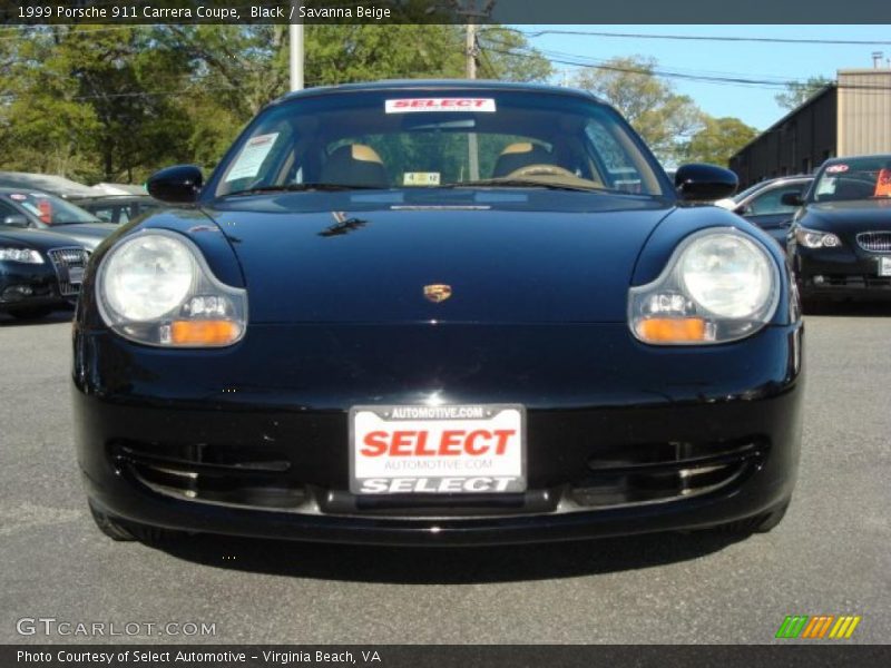 Black / Savanna Beige 1999 Porsche 911 Carrera Coupe