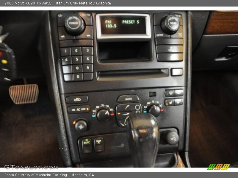 Titanium Gray Metallic / Graphite 2005 Volvo XC90 T6 AWD