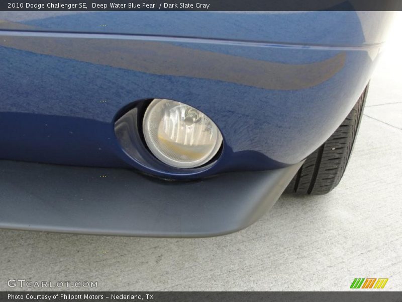 Deep Water Blue Pearl / Dark Slate Gray 2010 Dodge Challenger SE