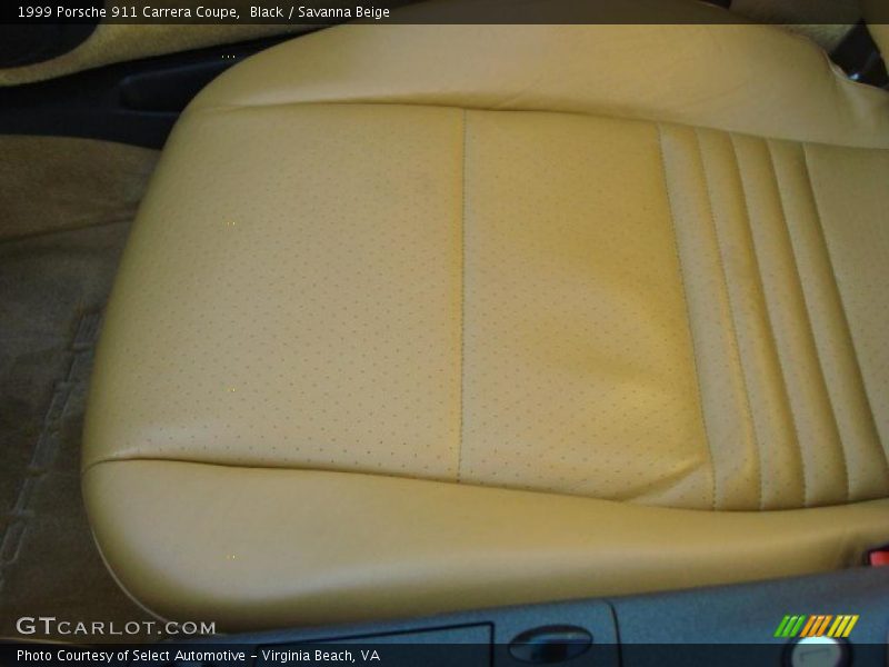 Black / Savanna Beige 1999 Porsche 911 Carrera Coupe