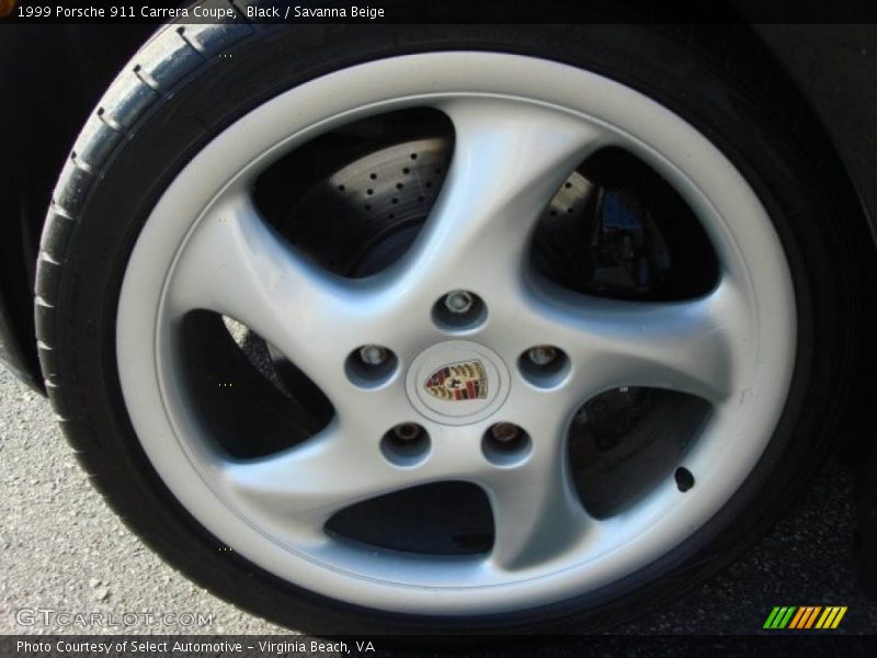 Black / Savanna Beige 1999 Porsche 911 Carrera Coupe