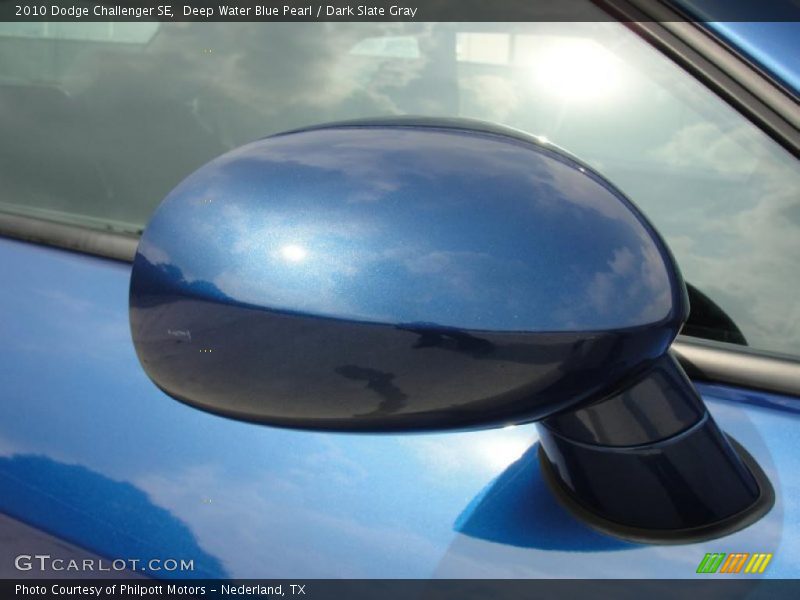 Deep Water Blue Pearl / Dark Slate Gray 2010 Dodge Challenger SE