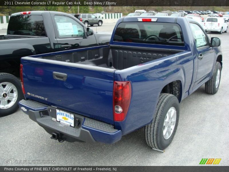 Deep Navy / Ebony 2011 Chevrolet Colorado LT Regular Cab 4x4