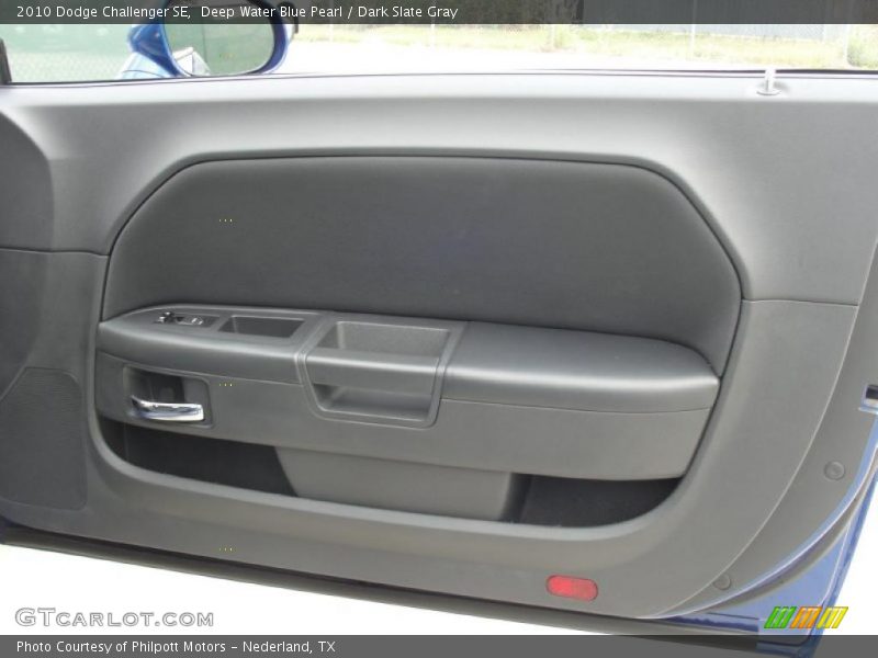 Deep Water Blue Pearl / Dark Slate Gray 2010 Dodge Challenger SE