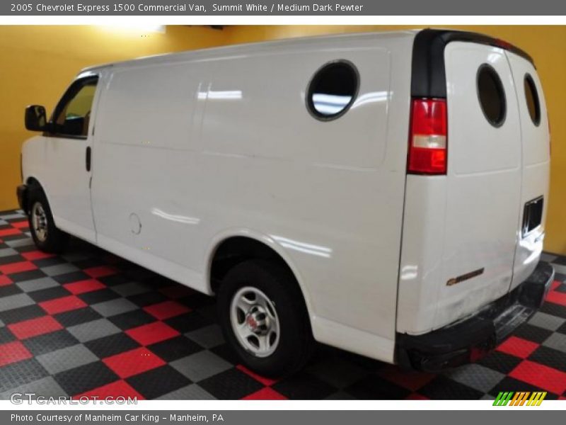 Summit White / Medium Dark Pewter 2005 Chevrolet Express 1500 Commercial Van