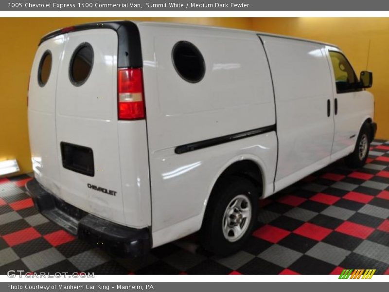 Summit White / Medium Dark Pewter 2005 Chevrolet Express 1500 Commercial Van