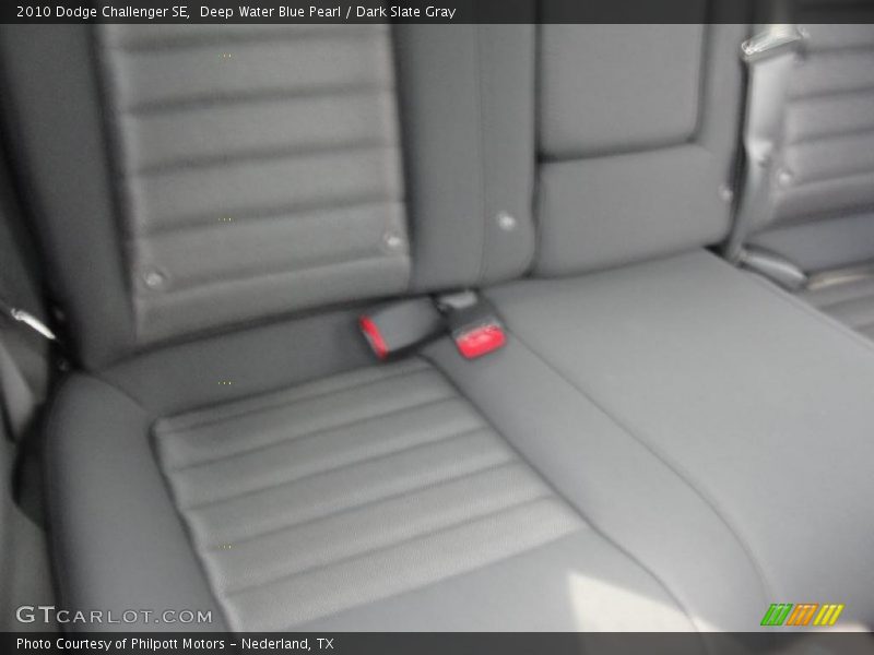 Deep Water Blue Pearl / Dark Slate Gray 2010 Dodge Challenger SE