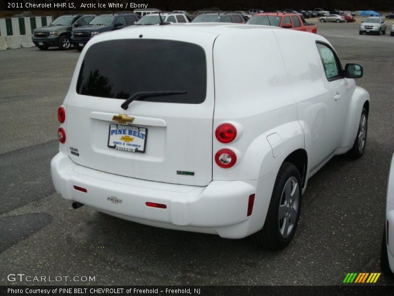 Arctic Ice White / Ebony 2011 Chevrolet HHR LS