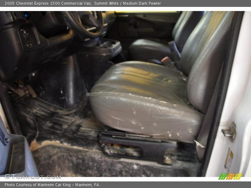 Summit White / Medium Dark Pewter 2005 Chevrolet Express 1500 Commercial Van
