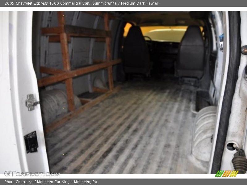 Summit White / Medium Dark Pewter 2005 Chevrolet Express 1500 Commercial Van