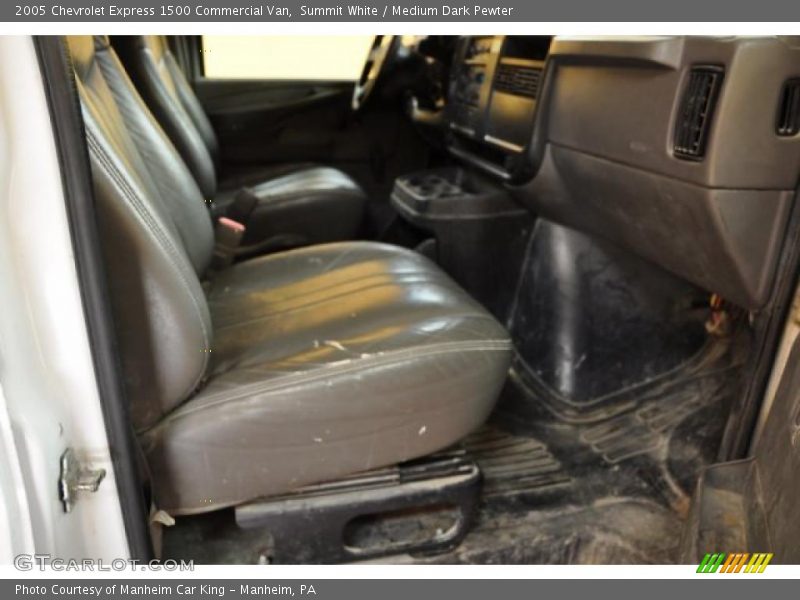 Summit White / Medium Dark Pewter 2005 Chevrolet Express 1500 Commercial Van