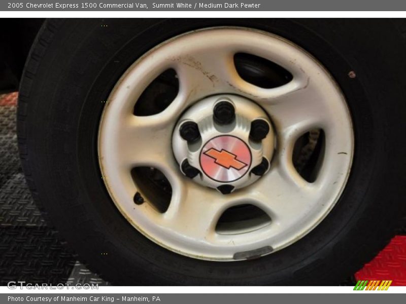 Summit White / Medium Dark Pewter 2005 Chevrolet Express 1500 Commercial Van