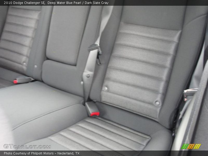 Deep Water Blue Pearl / Dark Slate Gray 2010 Dodge Challenger SE