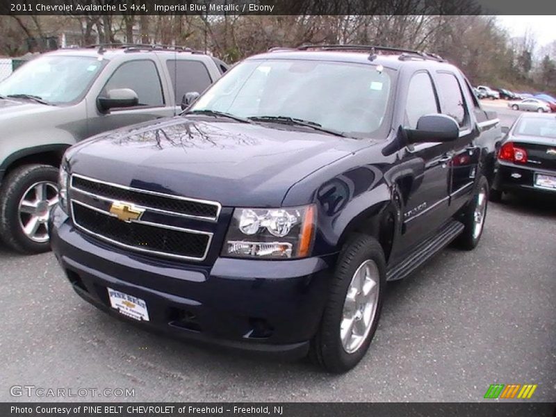 Imperial Blue Metallic / Ebony 2011 Chevrolet Avalanche LS 4x4