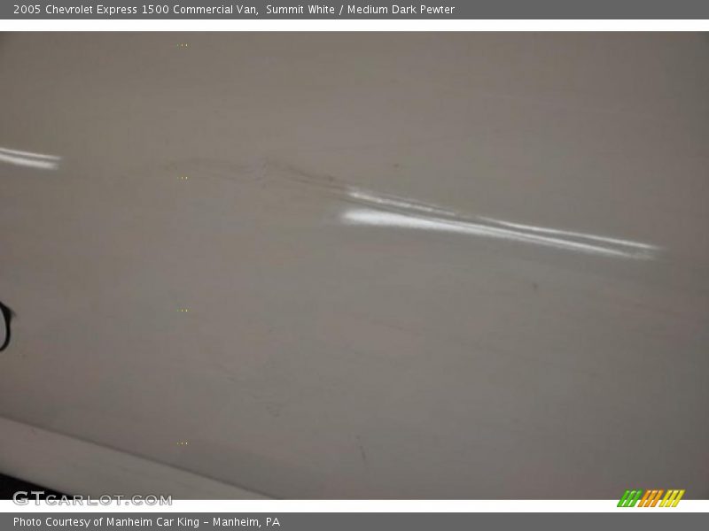 Summit White / Medium Dark Pewter 2005 Chevrolet Express 1500 Commercial Van