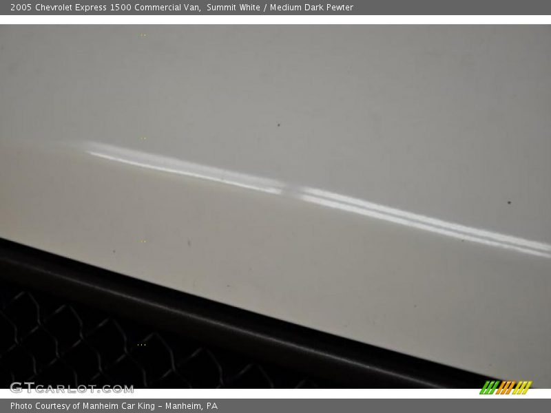 Summit White / Medium Dark Pewter 2005 Chevrolet Express 1500 Commercial Van