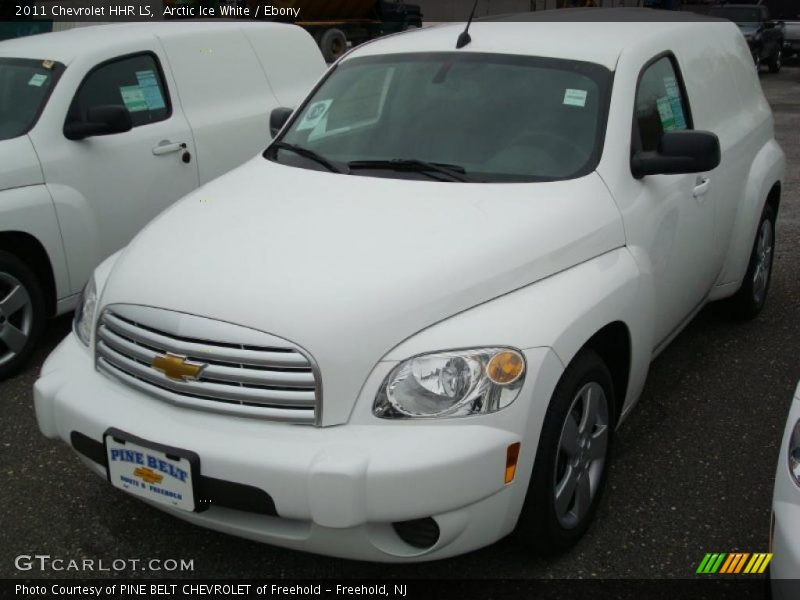 Arctic Ice White / Ebony 2011 Chevrolet HHR LS
