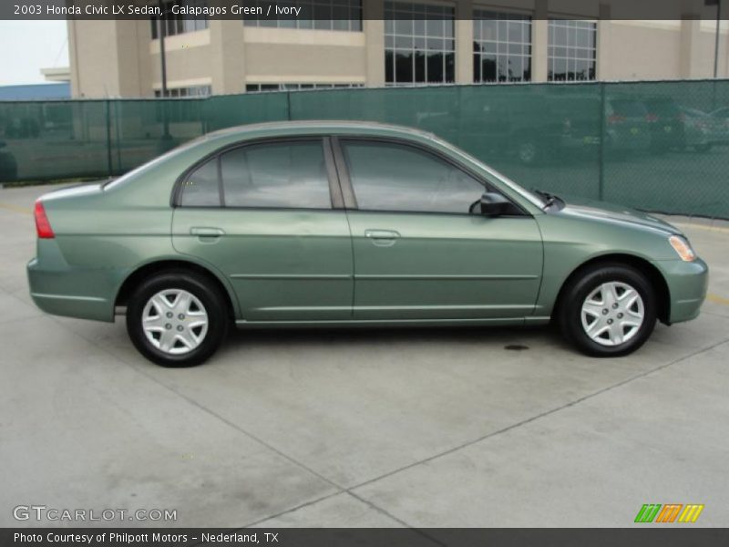  2003 Civic LX Sedan Galapagos Green