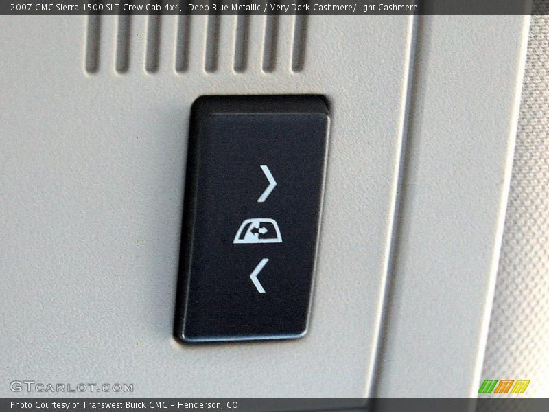 Deep Blue Metallic / Very Dark Cashmere/Light Cashmere 2007 GMC Sierra 1500 SLT Crew Cab 4x4