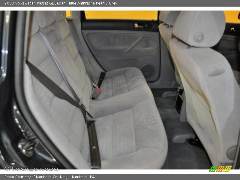 Blue Anthracite Pearl / Grey 2003 Volkswagen Passat GL Sedan