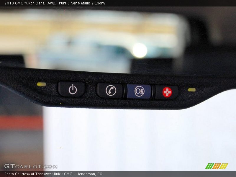 Pure Silver Metallic / Ebony 2010 GMC Yukon Denali AWD