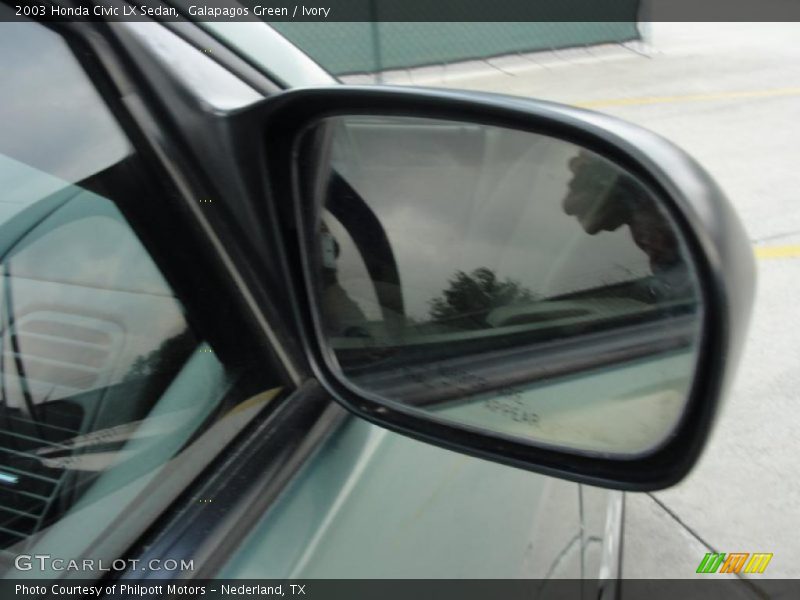 Galapagos Green / Ivory 2003 Honda Civic LX Sedan
