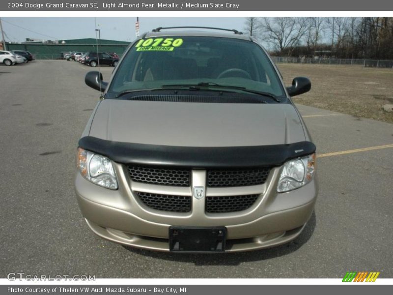 Light Almond Pearl Metallic / Medium Slate Gray 2004 Dodge Grand Caravan SE