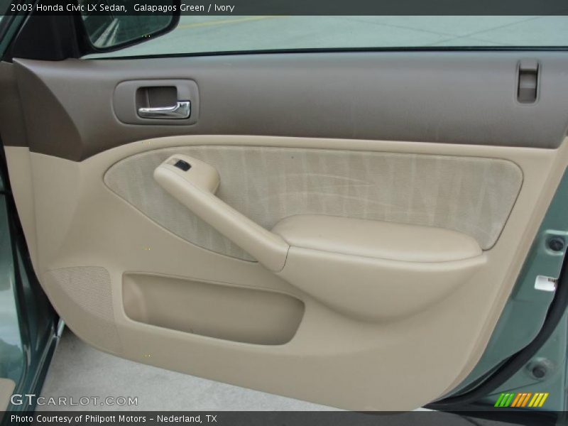 Door Panel of 2003 Civic LX Sedan