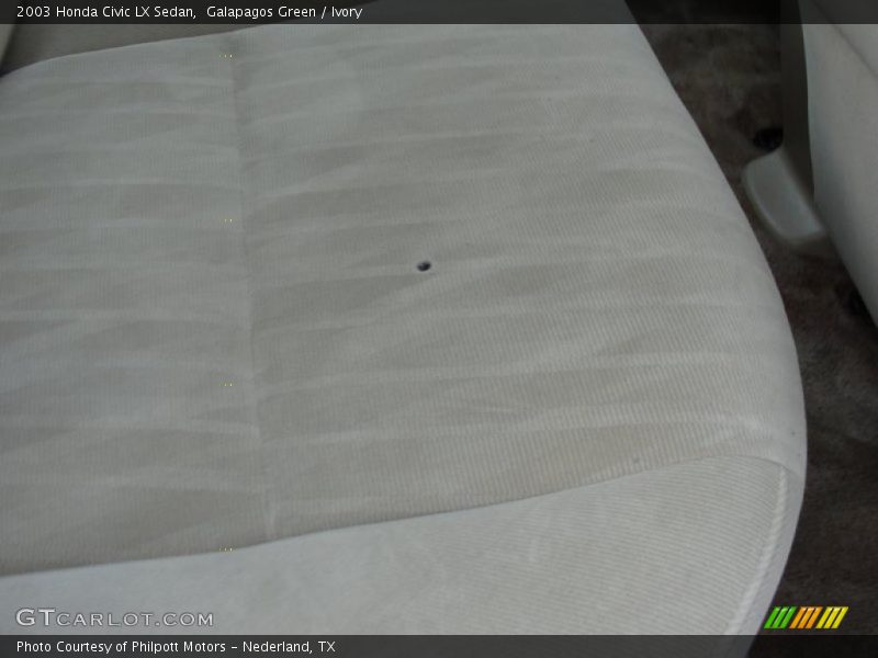 Galapagos Green / Ivory 2003 Honda Civic LX Sedan