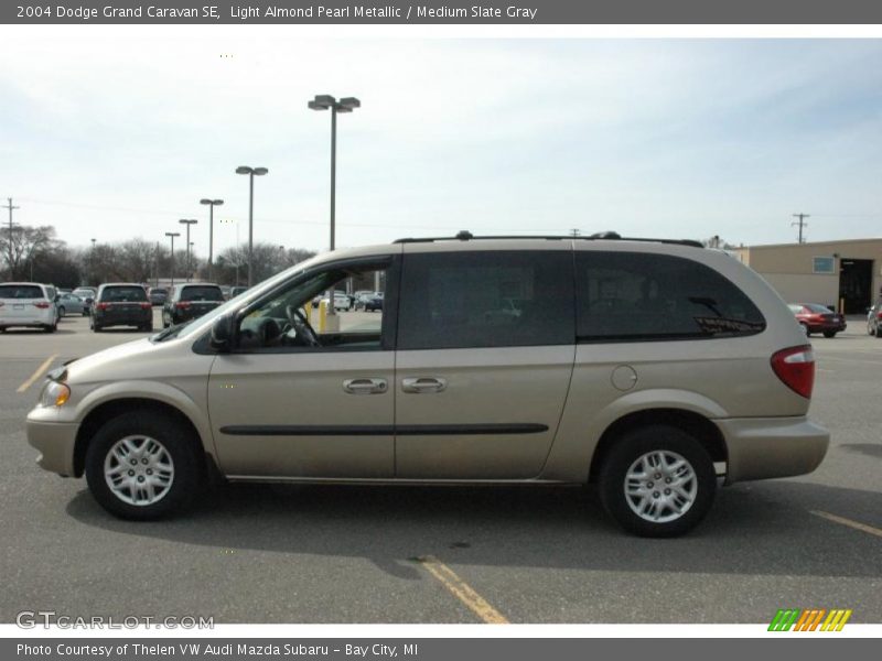 Light Almond Pearl Metallic / Medium Slate Gray 2004 Dodge Grand Caravan SE