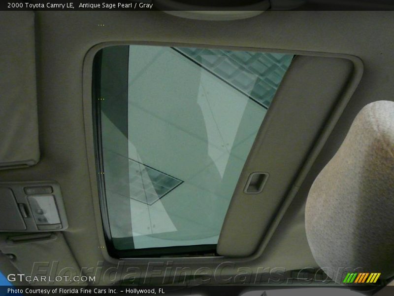 Antique Sage Pearl / Gray 2000 Toyota Camry LE