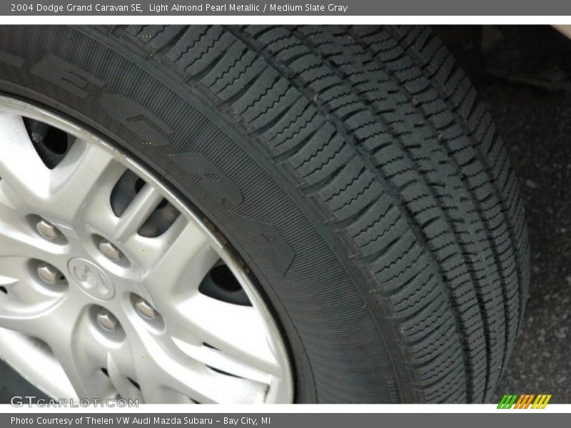 Light Almond Pearl Metallic / Medium Slate Gray 2004 Dodge Grand Caravan SE