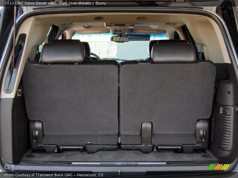Pure Silver Metallic / Ebony 2010 GMC Yukon Denali AWD