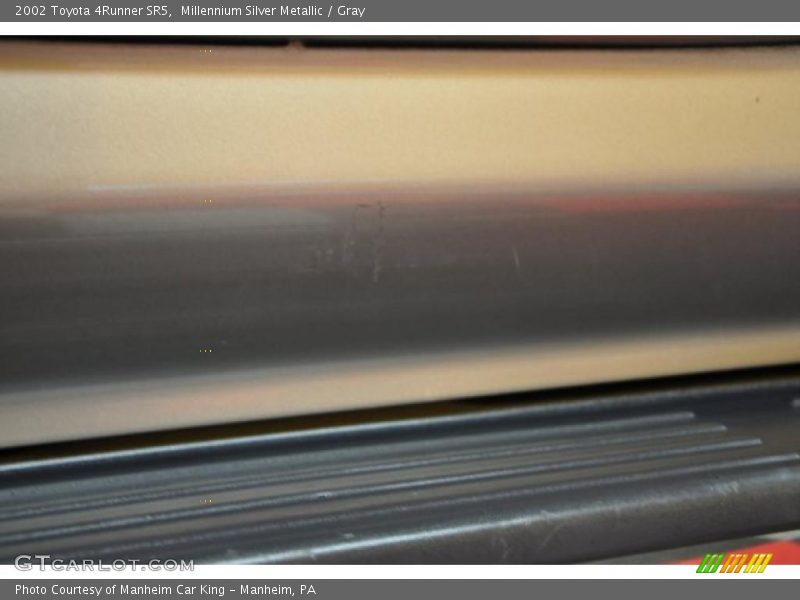Millennium Silver Metallic / Gray 2002 Toyota 4Runner SR5