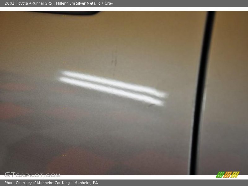 Millennium Silver Metallic / Gray 2002 Toyota 4Runner SR5